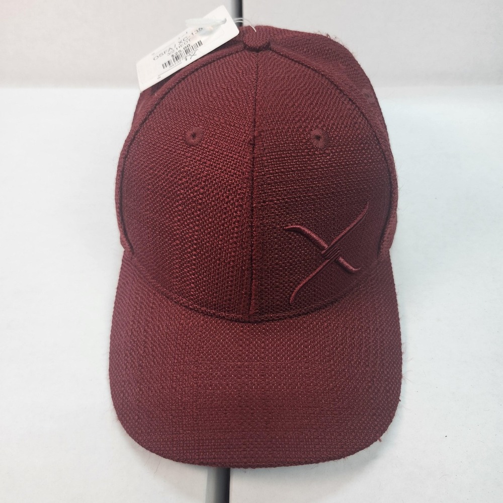 Twisted X Hat Cap Snap Back Mens One Size Red Textured Western Baseball Logo
